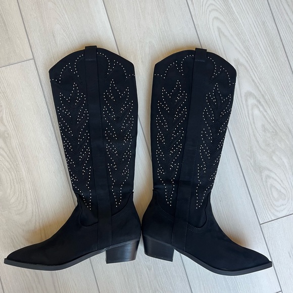 DV by Dolce Vita Shoes - DV Dolce Vita Women's Kitschy Knee High Western Boot